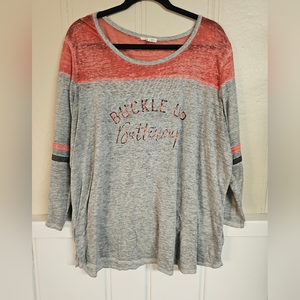 Maurices‎ Buckle Up Buttercup Tee